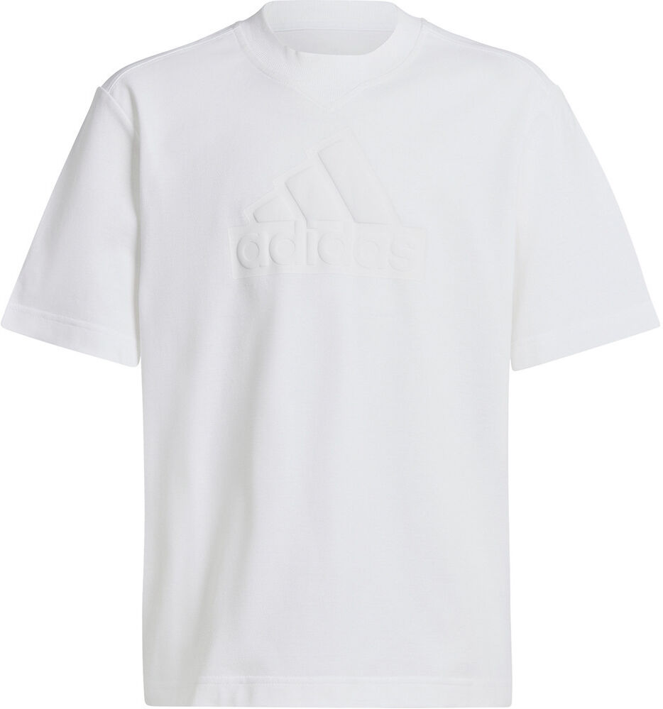 Adidas future icons logo pique camiseta manga corta niño Blanco (176)