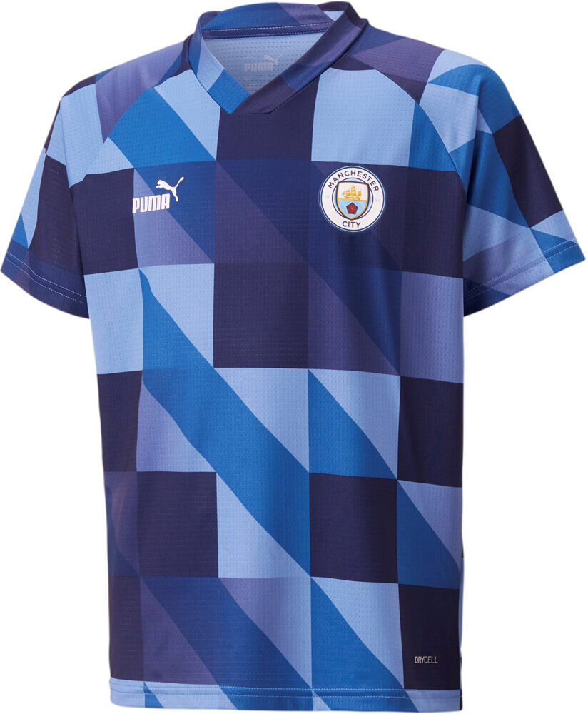 Puma manchester city 23 pre-partido camiseta entrenamiento niño  (128)