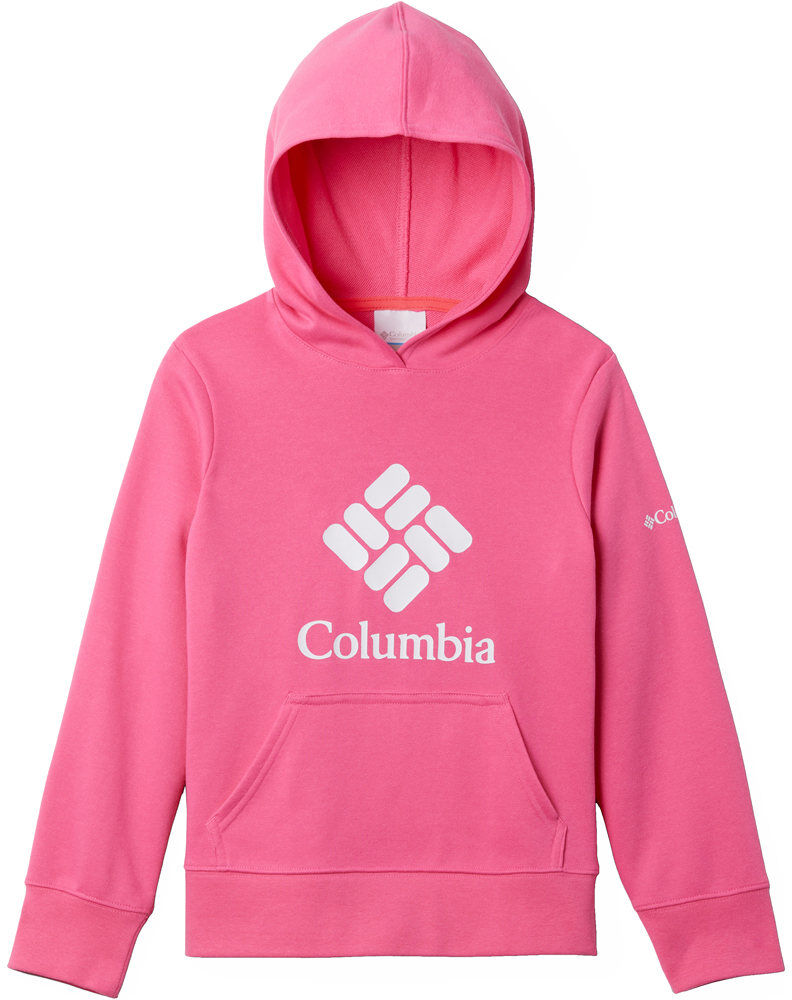 Columbia trek french terry camiseta montaña manga larga niño Rosa (S)