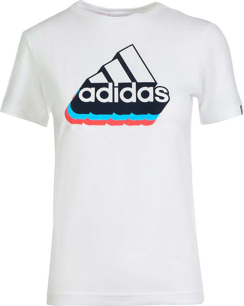 Adidas badge of sport retro camiseta manga corta niño Blanco (176)