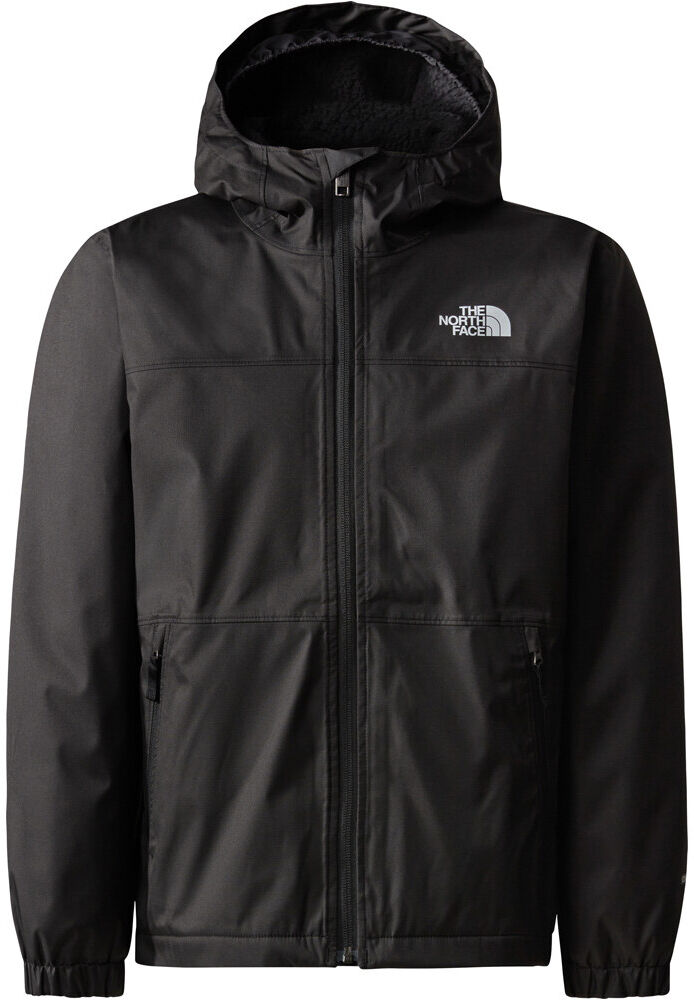 The North Face warm storm rain chaqueta impermeable niño Negro (XS)