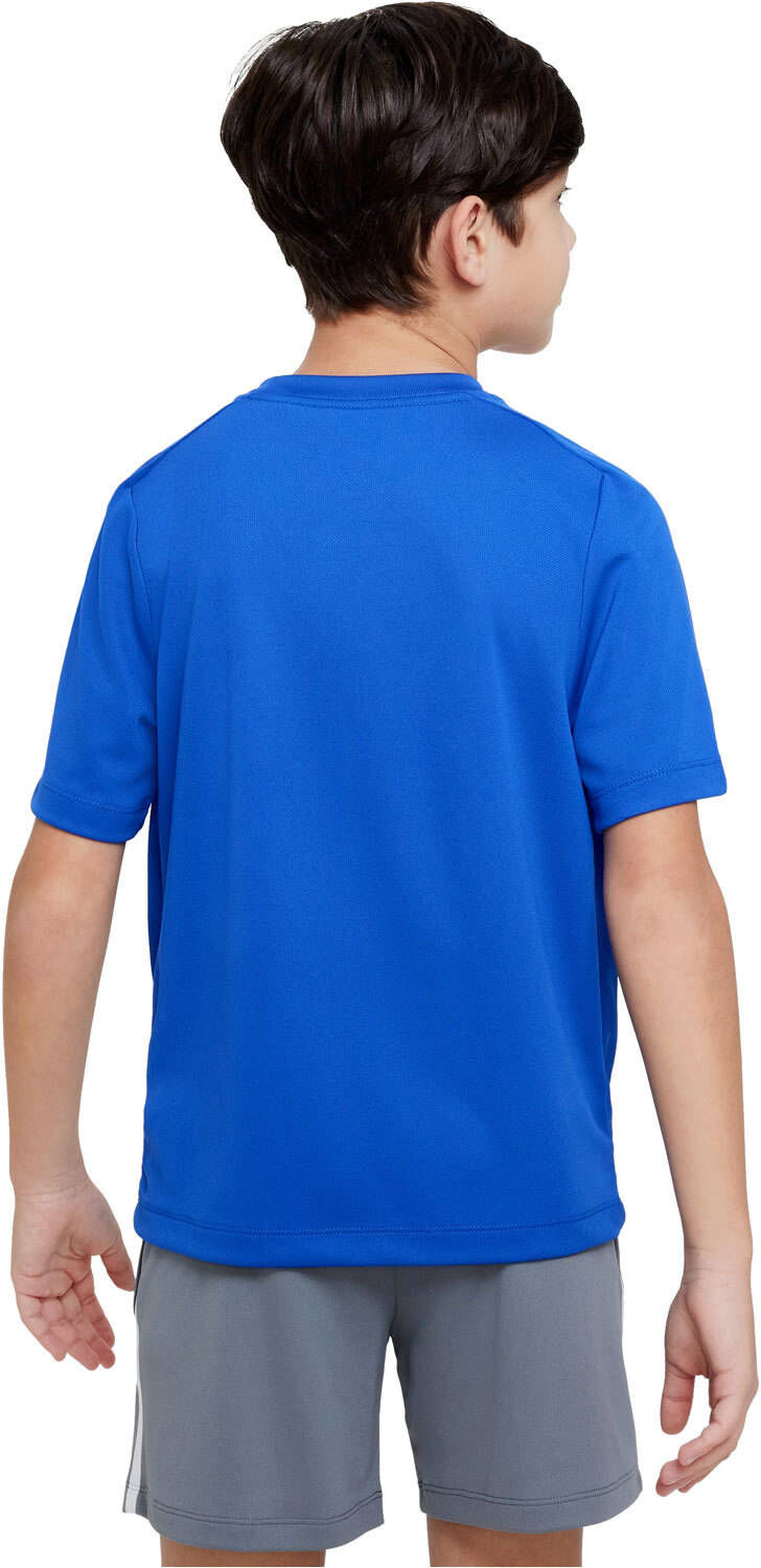 Nike dri-fit multi camiseta entrenamiento manga corta niño Azul (XL)