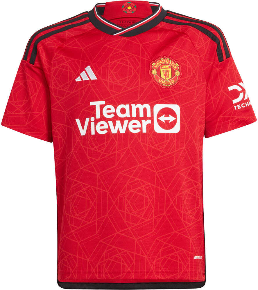 Adidas manchester united 23/24 primera equipacion camiseta de fútbol oficiales niño  (164)