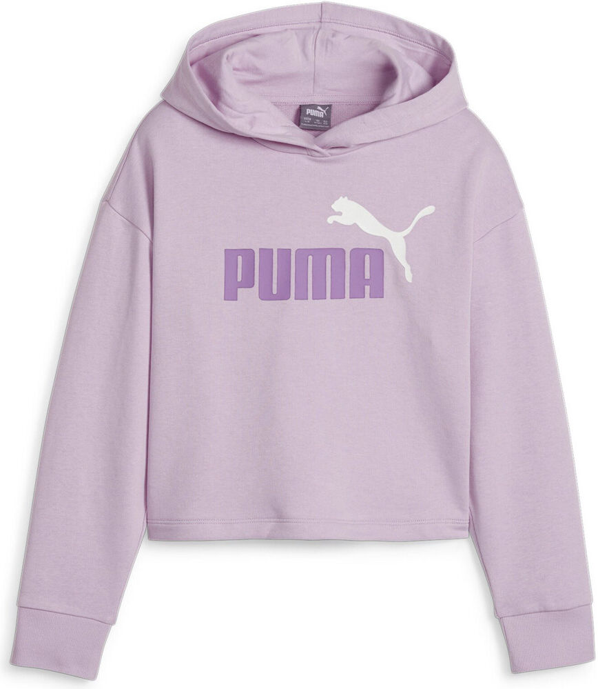 Puma essentials 2 color logo sudadera niña Morado (164)