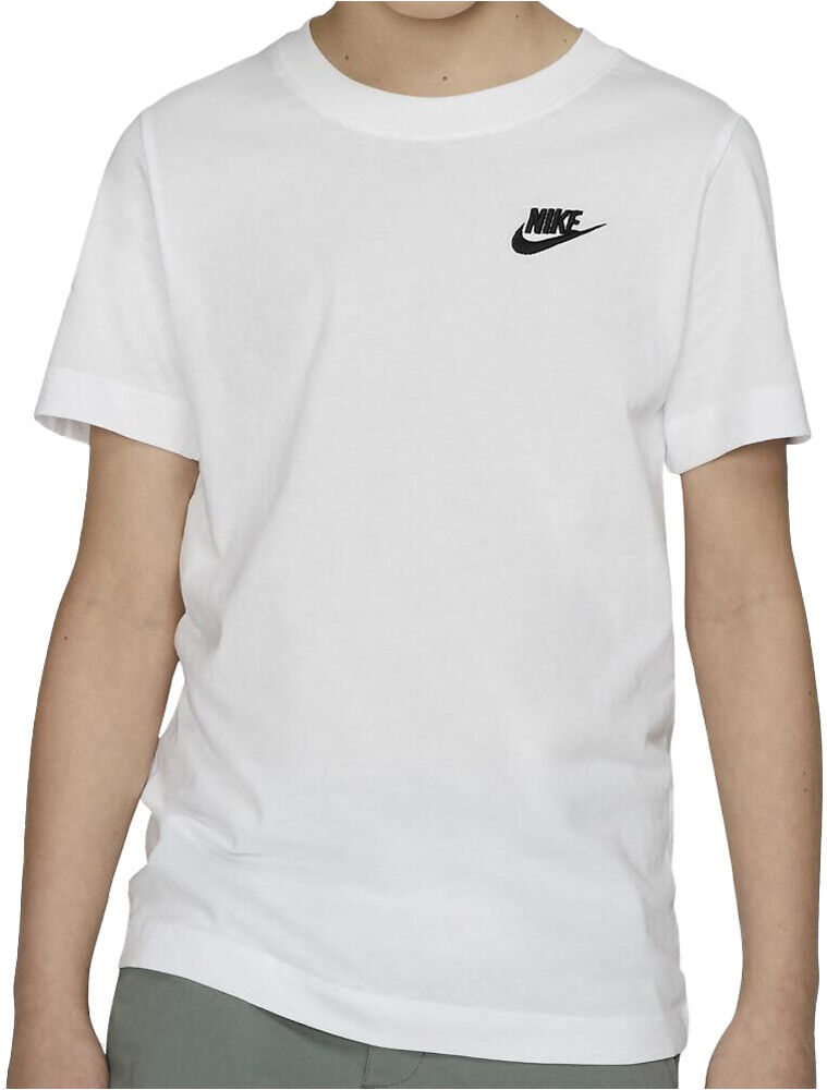 Nike sportswear futura camiseta manga corta niño Blanco (XL)