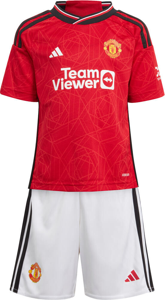 Adidas manchester united 23/24 primera equipacion equipación fútbol niño Rojo (116)