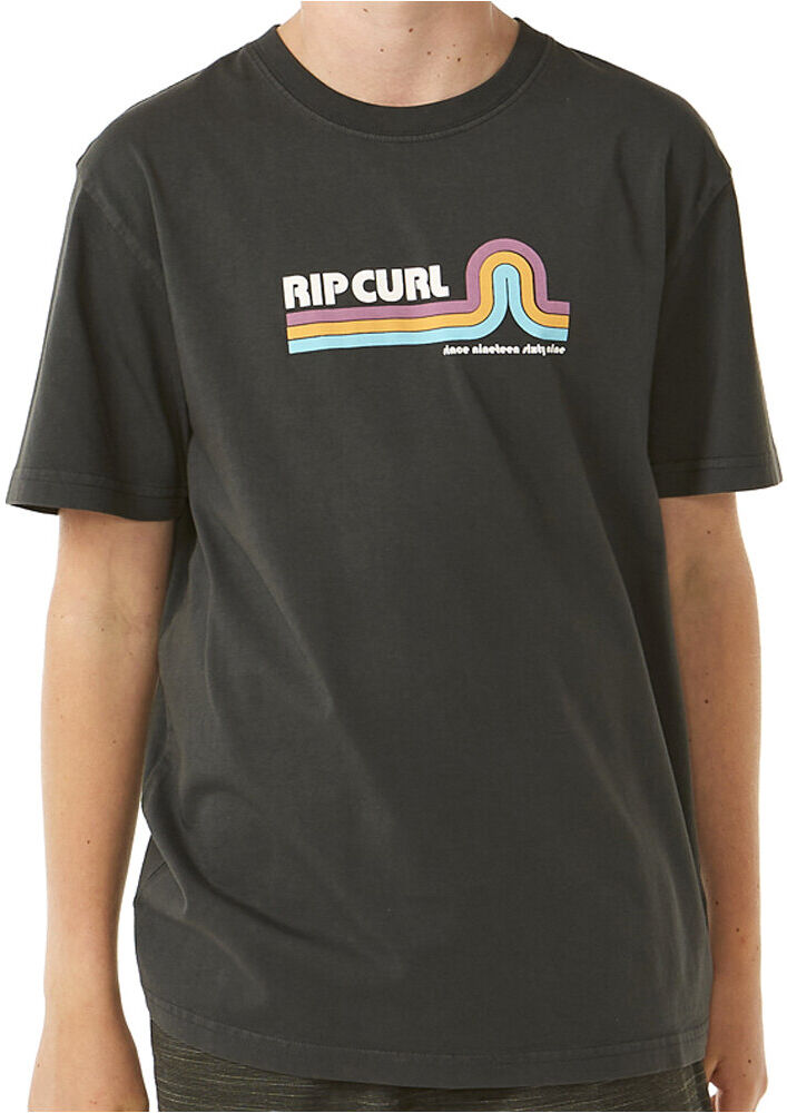 Rip Curl surf revival mumma camiseta manga corta niño Negro (16)