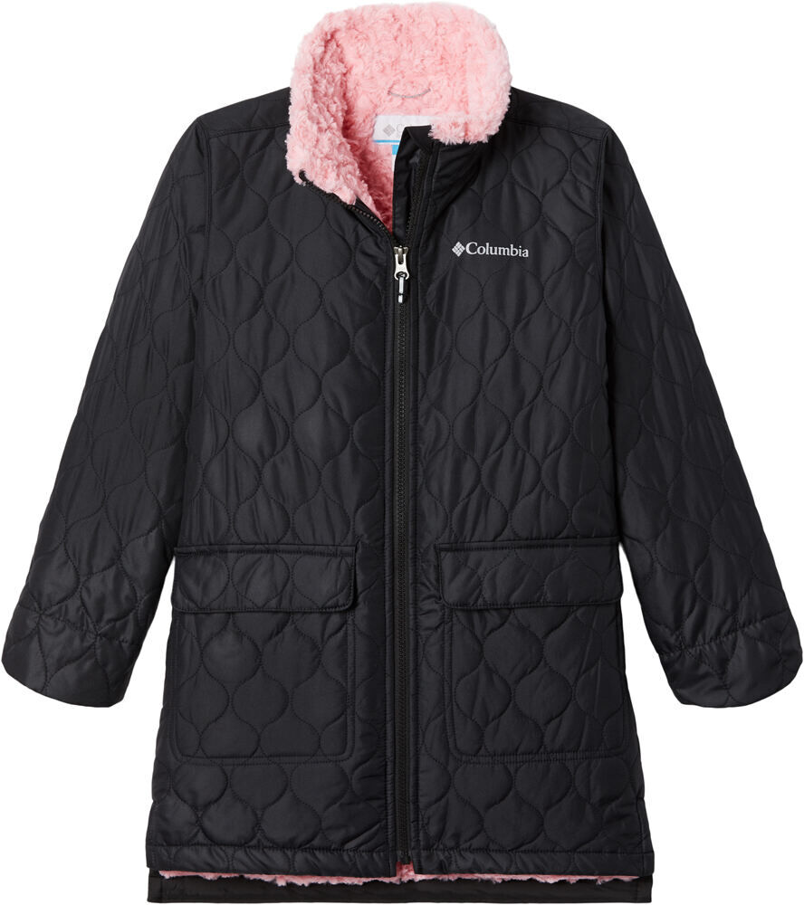 Columbia bella plush novelty chaqueta outdoor niño Negro (L)