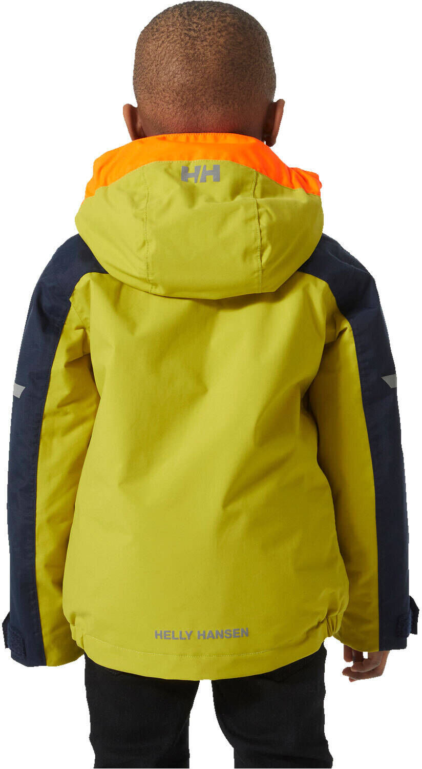 Helly Hansen legend 20 chaqueta esquí infantil Verde (7)