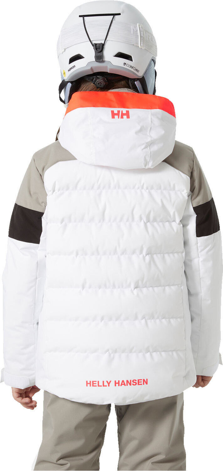 Helly Hansen jr diamond jacket chaqueta esquí infantil Blanco (14)