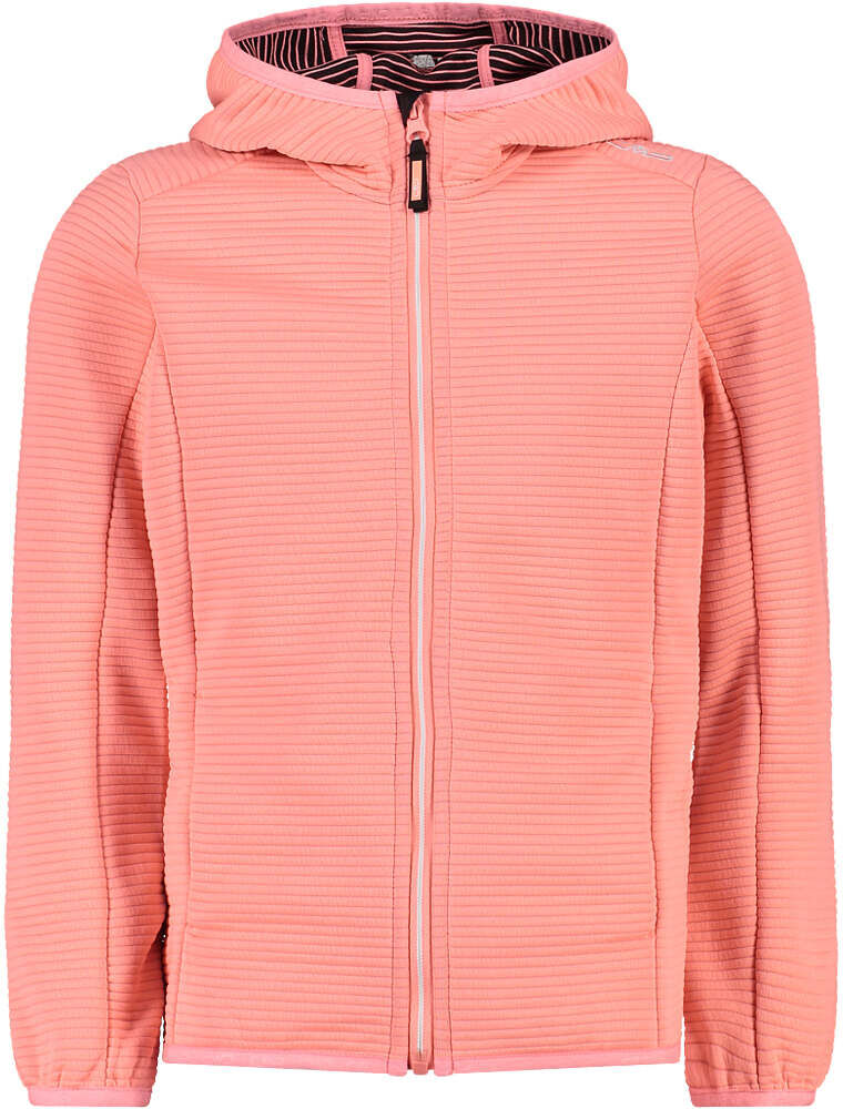 Cmp kid g fix hood jacket forro polar niño Rosa (152)