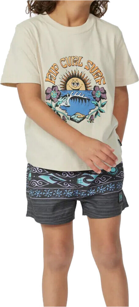 Rip Curl mystic waves art camiseta manga corta niño Blanco (5-6)