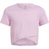 Adidas yoga crop camiseta manga corta niña Rosa (170)