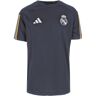 Adidas real madrid tiro 23 cotton adolescentes camiseta entrenamiento niño Negro (152)