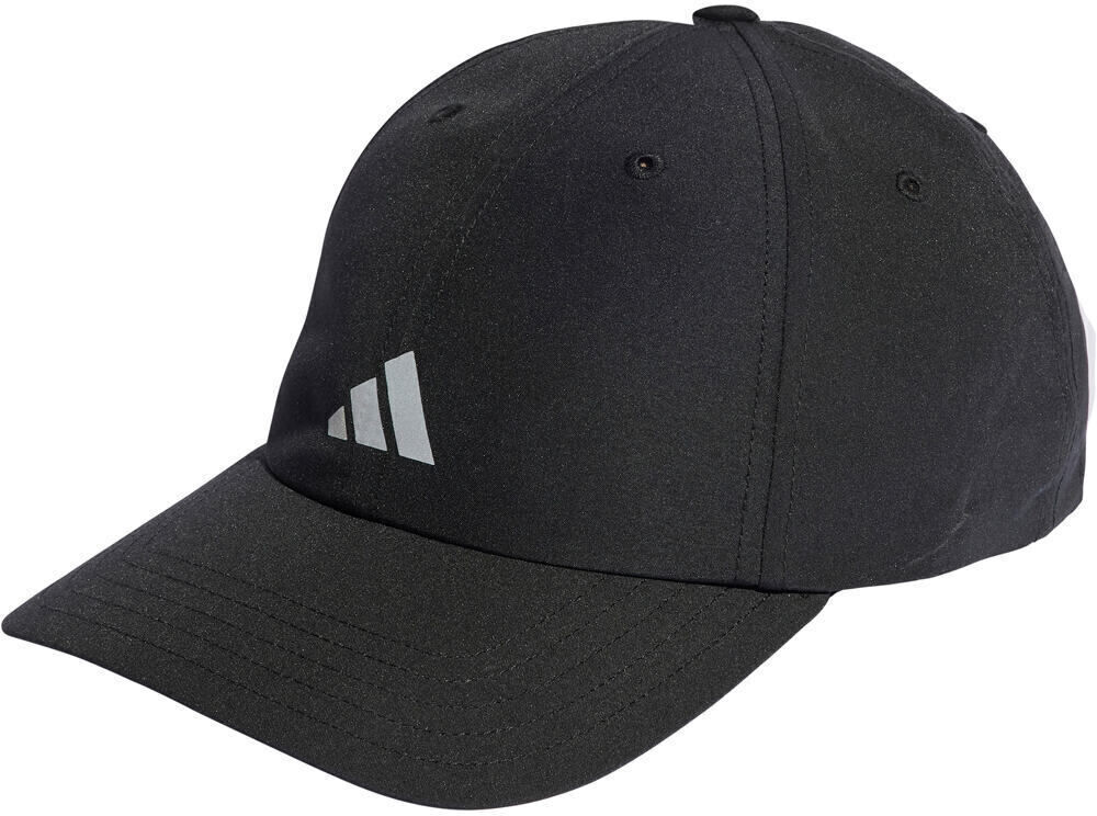 Adidas essentials six-panel baseball gorra running Negro (UNICA)