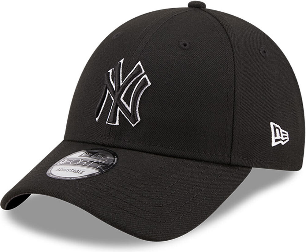 New Era new york yankees visera lona Negro (UNICA)