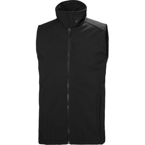 Helly Hansen paramount softshell chaleco polar hombre Negro (S)