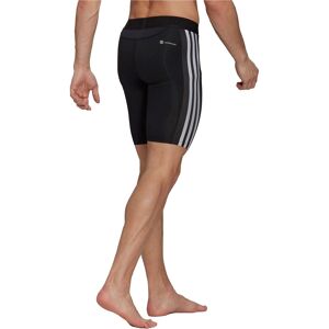 Adidas techfit training 3 bandas malla corta running hombre Negro (XXXXL)