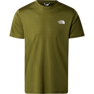 The North Face reaxion red box camiseta montaña manga corta hombre Verde (L)