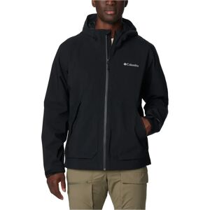 Columbia altbound chaqueta impermeable hombre Negro (L)