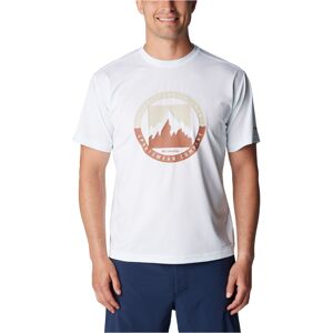 Columbia ice lake ii camiseta montaña manga corta hombre Blanco (L)