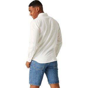 Regatta babbinswood camisa montaña manga larga hombre Blanco (XXL)