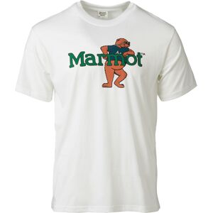 Marmot leaning marty camiseta montaña manga corta hombre Blanco (XXL)