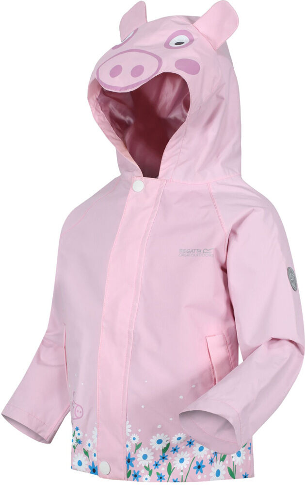 Regatta peppa chubasquero impermeable niño Rosa (12-18)