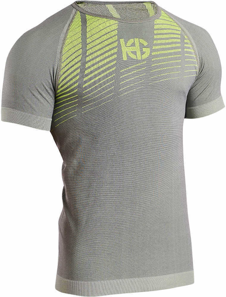 Sporthg wave camisetas trail running manga corta hombre Verde