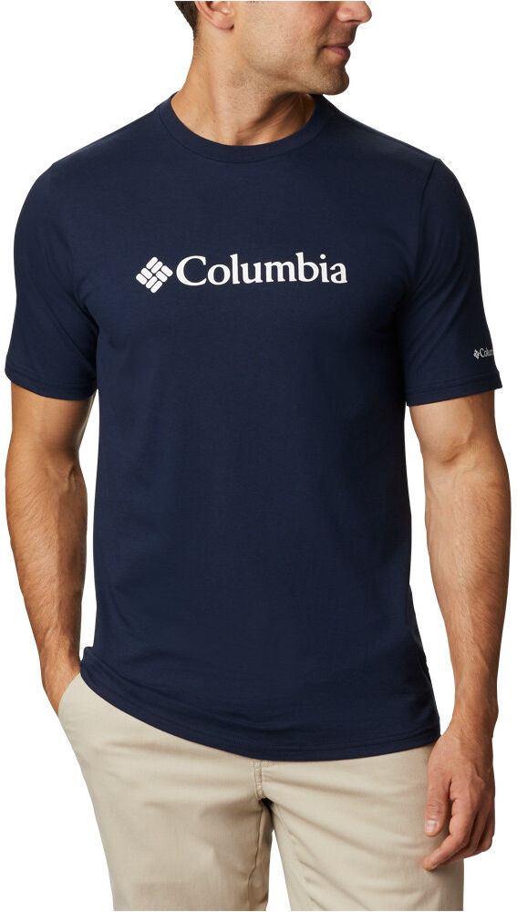 Columbia csc basic logo camiseta montaña manga corta hombre Marino (3X)