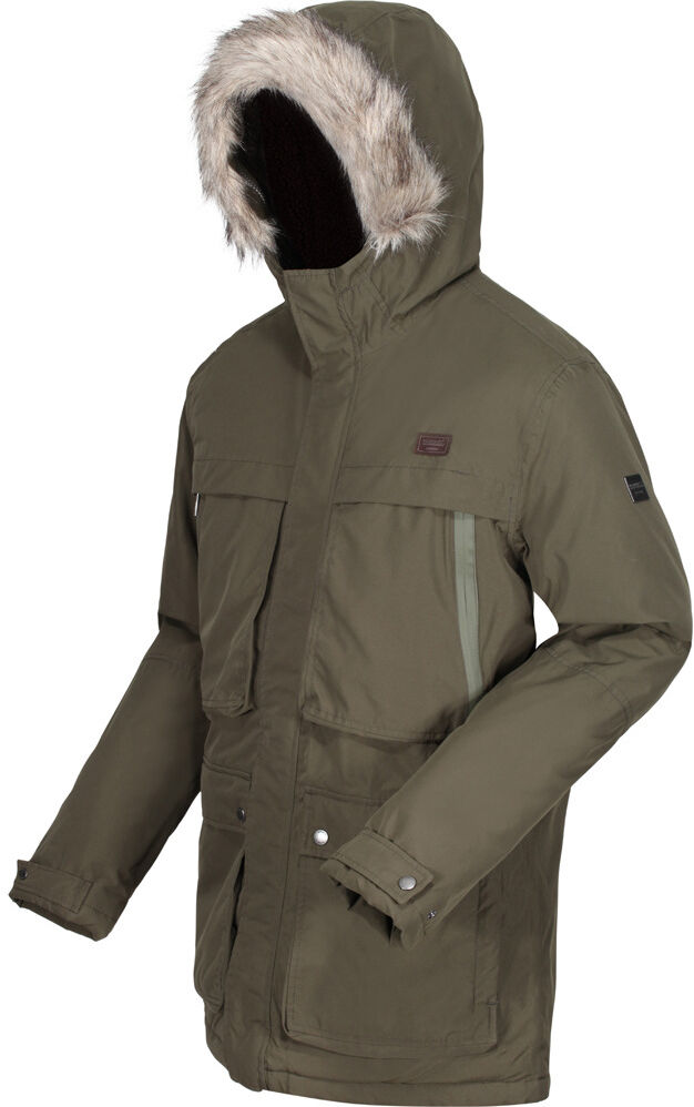 Regatta volter chaqueta impermeable insulada hombre Verde (XXL)