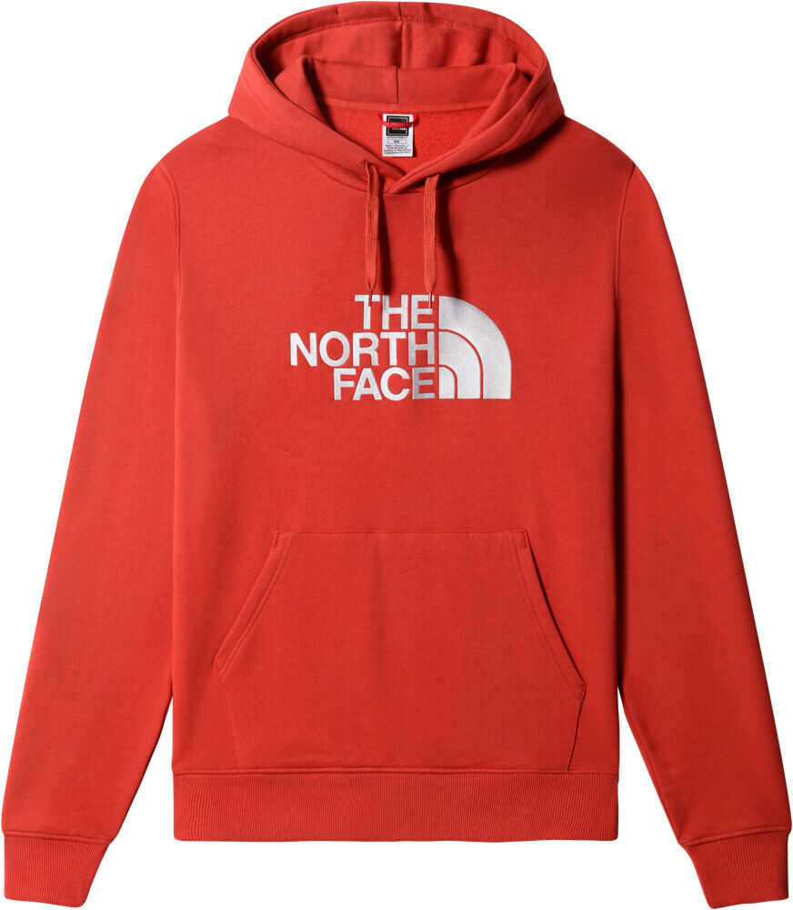 The North Face drew peak Sudaderas Montaña Hombre Rojo (XL)