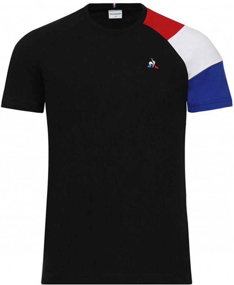 Le Coq Sportif bat tee ss n1 camiseta manga corta hombre Negro