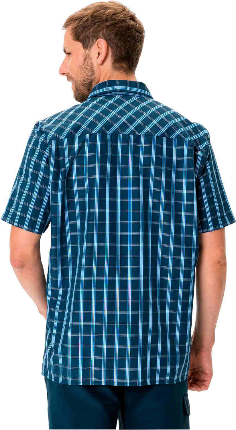 Vaude albsteig shirt iii camisa montaña manga corta hombre Azul (S)