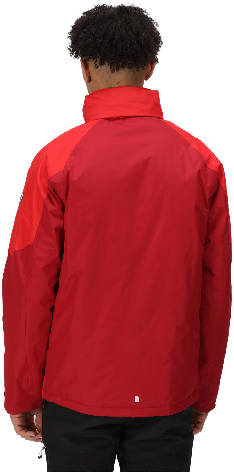 Regatta winter calderdale chaqueta impermeable insulada hombre Rojo (XXXL)