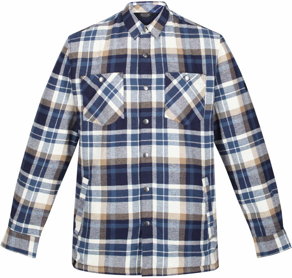 Regatta thamos camisa montaña manga larga hombre Marino (XXXL)