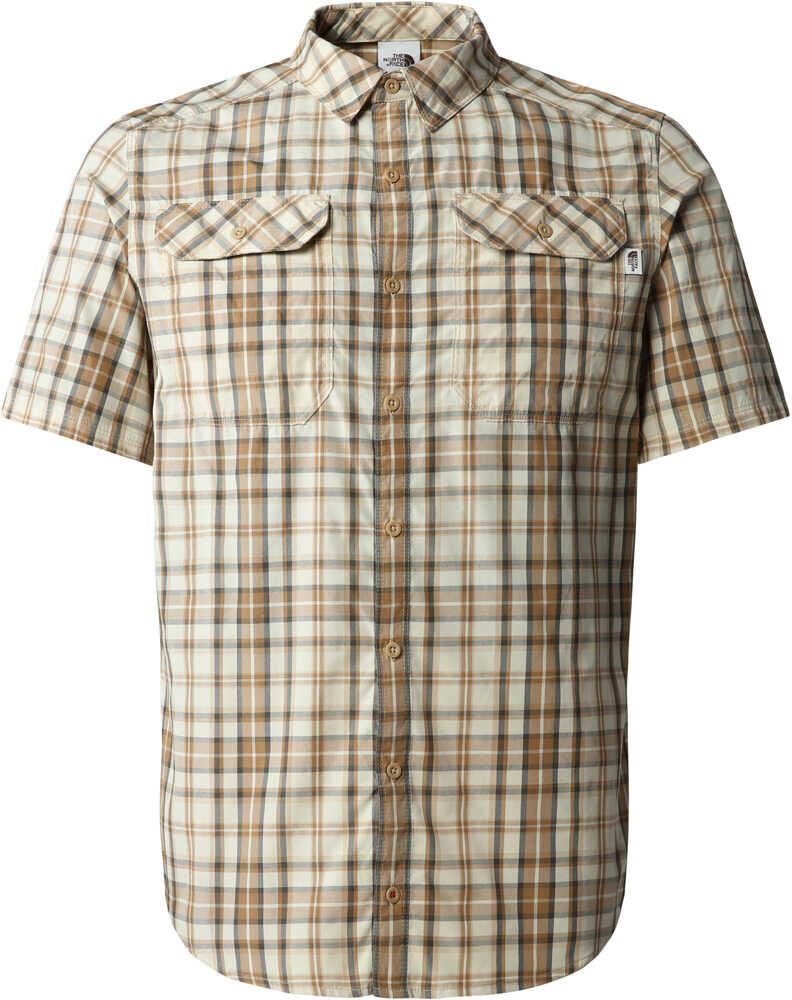 The North Face pine knot camisa montaña manga corta hombre Marron (S)