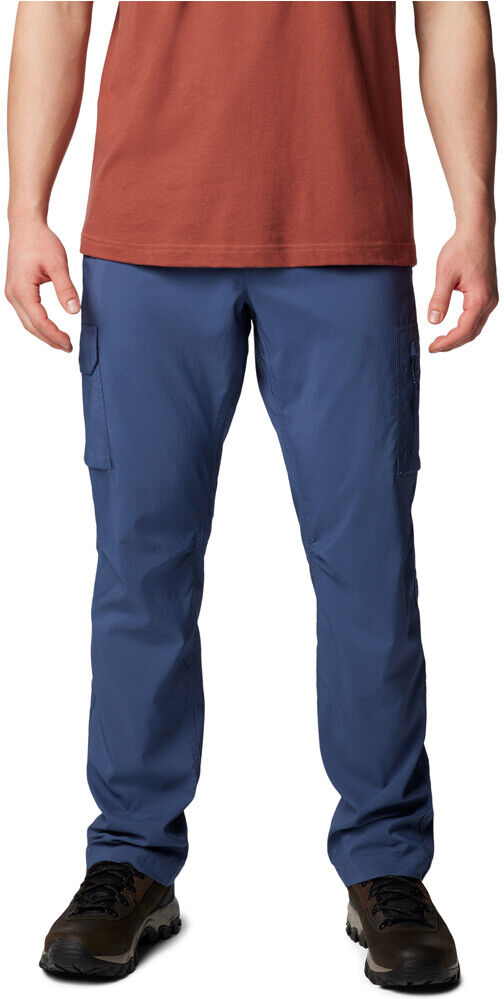 Columbia silver ridge utility pantalón montaña hombre Marino (36)