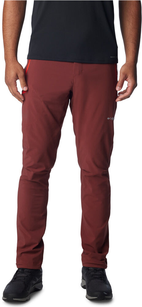 Columbia triple canyon ii pantalón montaña hombre Rojo (36)