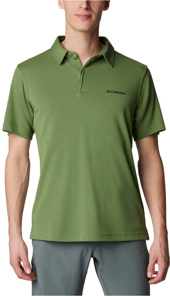 Columbia sun ridge ii camiseta montaña manga corta hombre Verde (M)