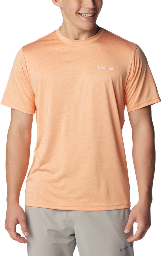 Columbia hike camiseta montaña manga corta hombre Naranja (L)