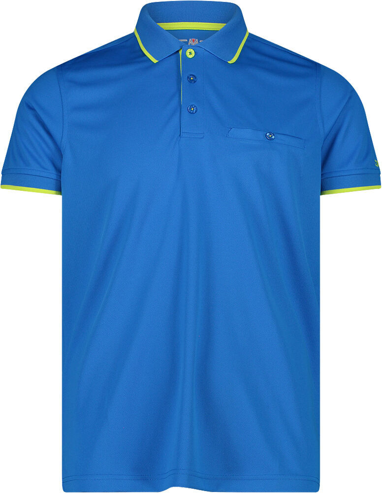 Cmp man polo camiseta montaña manga corta hombre Azul (48)