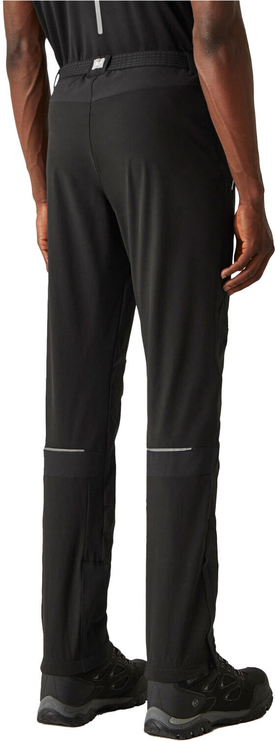 Regatta mountain iii pantalón montaña hombre Negro (30)