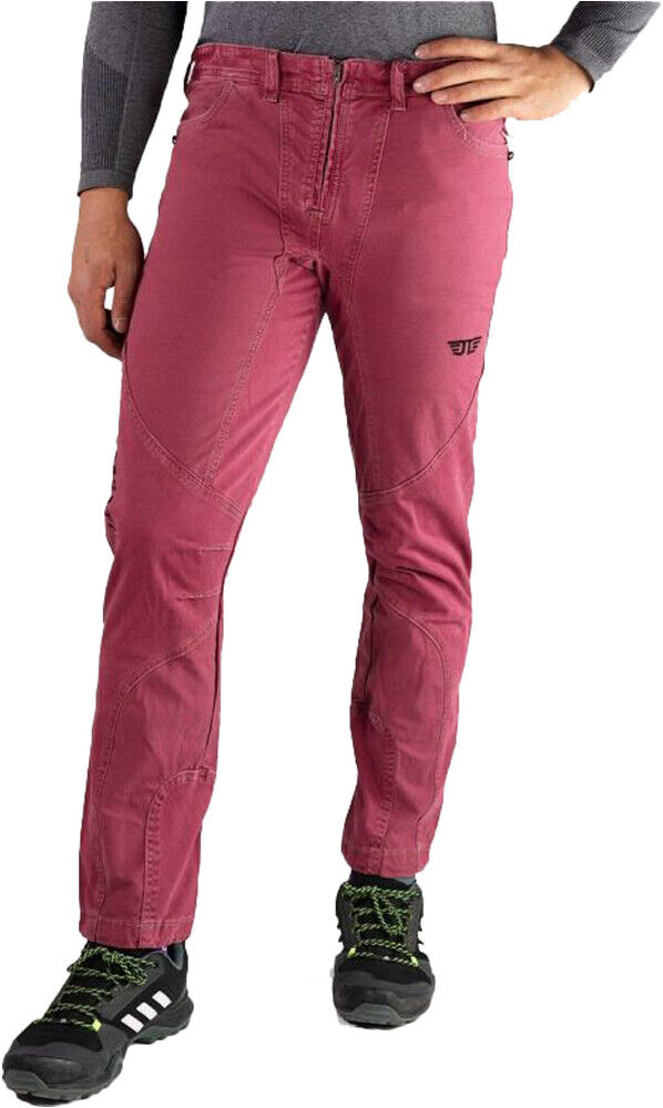 Jeans Track garbi pantalón montaña hombre Granate (XS)