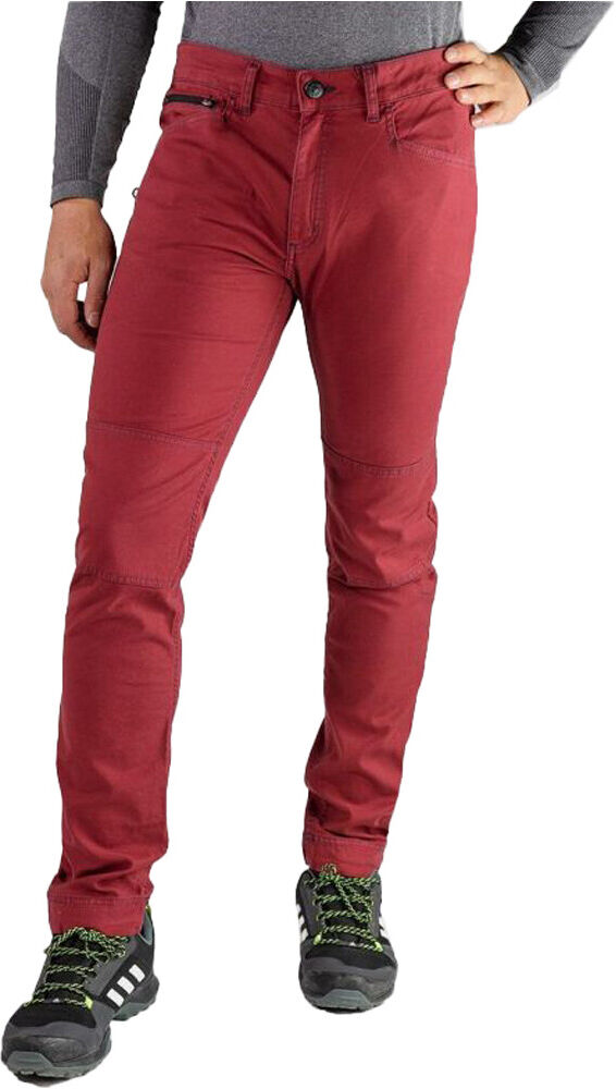 Jeans Track roca pantalón montaña hombre Granate (XXL)