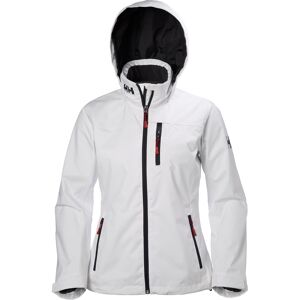 Helly Hansen crew hooded midlayer chaqueta impermeable mujer Blanco (XS)