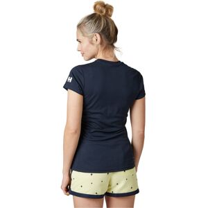 Helly Hansen tech camiseta montaña manga corta mujer Marino (XL)