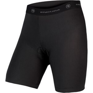 Endura boxer con badana de mujer pantalones térmicos cortos Negro (XL)