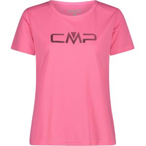 Cmp woman co t-shirt camiseta montaña manga corta mujer Rosa (36)