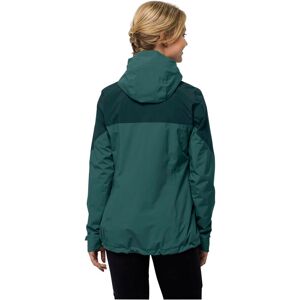 Jack Wolfskin weiltal 2l chaqueta impermeable mujer Verde (XS)